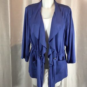 Chico’s open front jacket